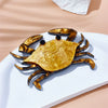 Acrylic Jewelry Accessories Clothing Decoration Brooch With Simulation Cartoon Marine Animal Crab Pattern And Printing Process For Women