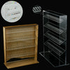 Acrylic Jewelry Display Rack Transparent Multi Purpose Punching Process