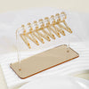 Acrylic Jewelry Stand Props Storage Rack With Human Shape For Highend Earrings And Silver Jewelry