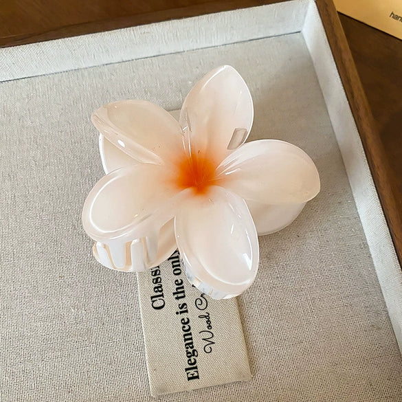 Acrylic Lily Flower Handmade Sweet Fresh Fashion Hairpin For Women