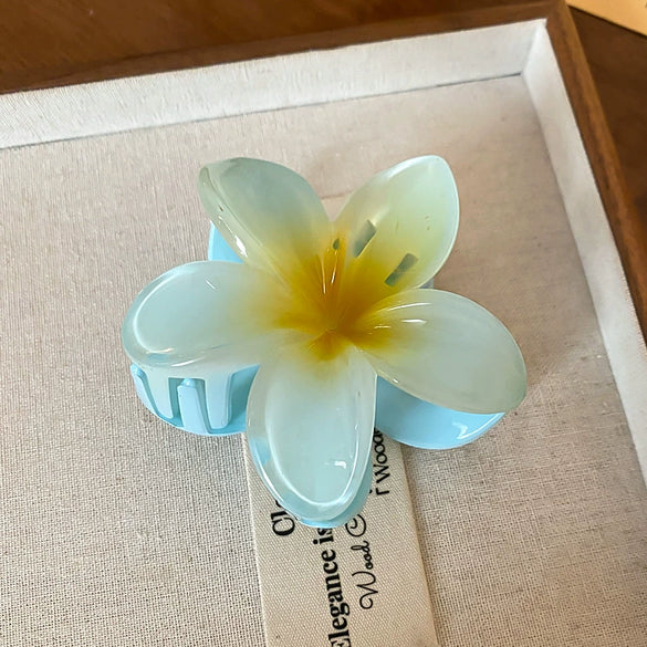 Acrylic Lily Flower Handmade Sweet Fresh Fashion Hairpin For Women