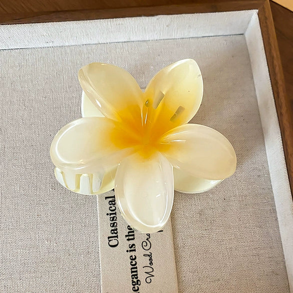 Acrylic Lily Flower Handmade Sweet Fresh Fashion Hairpin For Women