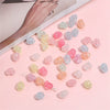 Acrylic Loose Beads For Jewelry Accessories Handmade Cartoon Style Peach Heart Shape