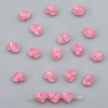 Acrylic Loose Beads For Jewelry Accessories Handmade Cartoon Style Peach Heart Shape