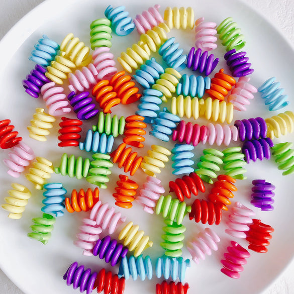 Acrylic Loose Beads For Mobile Phone Chain Shoelace Beading Environmental Protection Diy Accessories