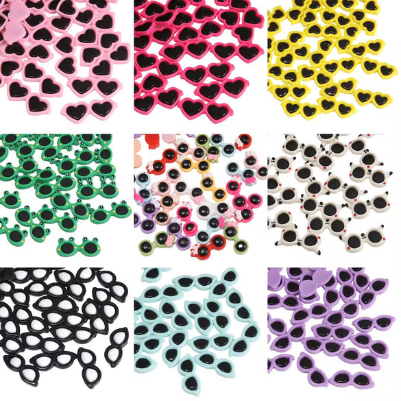 Acrylic Love Round Jewelry Accessories Handmade Diy Earrings Bracelet Pendant