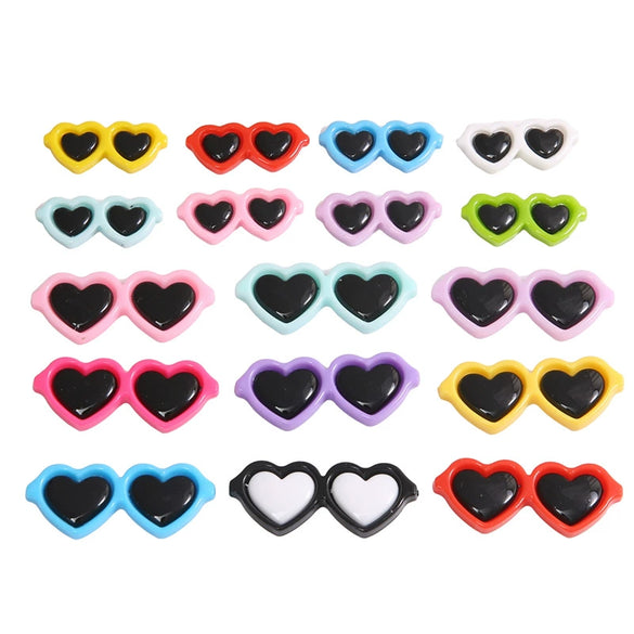 Acrylic Love Round Jewelry Accessories Handmade Diy Earrings Bracelet Pendant