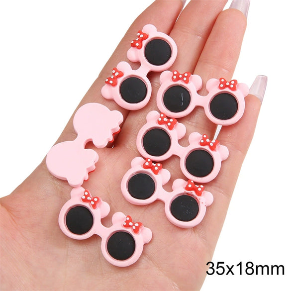 Acrylic Love Round Jewelry Accessories Handmade Diy Earrings Bracelet Pendant