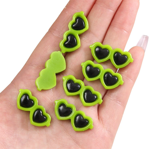 Acrylic Love Round Jewelry Accessories Handmade Diy Earrings Bracelet Pendant