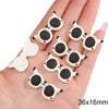 Acrylic Love Round Jewelry Accessories Handmade Diy Earrings Bracelet Pendant