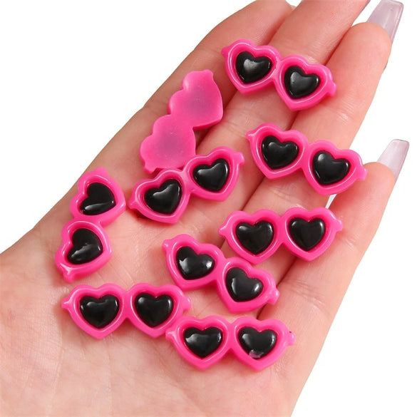 Acrylic Love Round Jewelry Accessories Handmade Diy Earrings Bracelet Pendant
