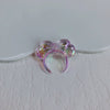 Acrylic Macaron Straight Hole Bow Headband Beaded Loose Beads Resin Accessories Spacer Beads Mobile Phone Chain