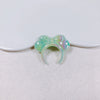 Acrylic Macaron Straight Hole Bow Headband Beaded Loose Beads Resin Accessories Spacer Beads Mobile Phone Chain