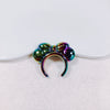 Acrylic Macaron Straight Hole Bow Headband Beaded Loose Beads Resin Accessories Spacer Beads Mobile Phone Chain