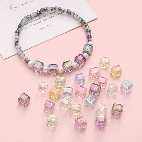 Acrylic Magic Square Beads For Diy Handmade Bracelet Necklace Accessories