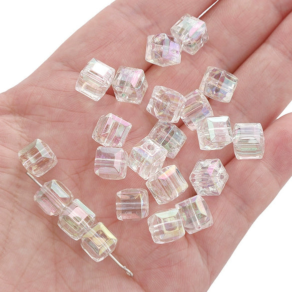 Acrylic Magic Square Beads For Diy Handmade Bracelet Necklace Accessories