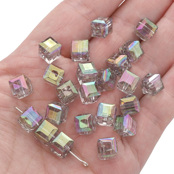 Acrylic Magic Square Beads For Diy Handmade Bracelet Necklace Accessories