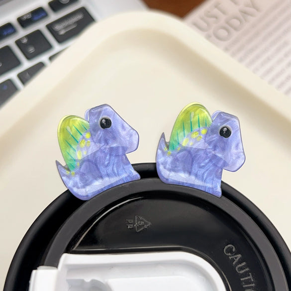 Acrylic Mini Animal Hairpin Handmade For Women