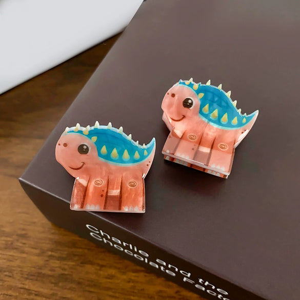 Acrylic Mini Animal Hairpin Handmade For Women