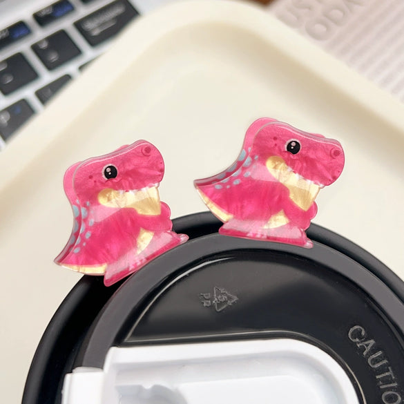 Acrylic Mini Animal Hairpin Handmade For Women