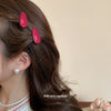Acrylic Oval Water Drop Handmade Duckbill Hair Clip For Women Versatile Minimalist Style