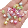 Acrylic Pearlescent Fivestar Jewelry Material Accessories For Diy Earrings And Bracelet Handmade