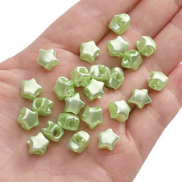 Acrylic Pearlescent Fivestar Jewelry Material Accessories For Diy Earrings And Bracelet Handmade