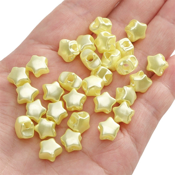 Acrylic Pearlescent Fivestar Jewelry Material Accessories For Diy Earrings And Bracelet Handmade