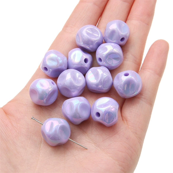 Acrylic Plated Fig Beads Handmade Necklace Bracelet Clothing Accessories