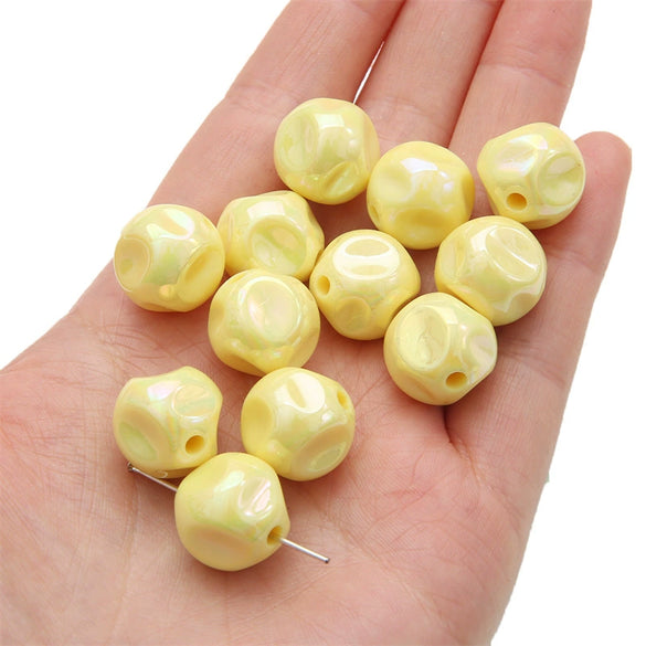 Acrylic Plated Fig Beads Handmade Necklace Bracelet Clothing Accessories