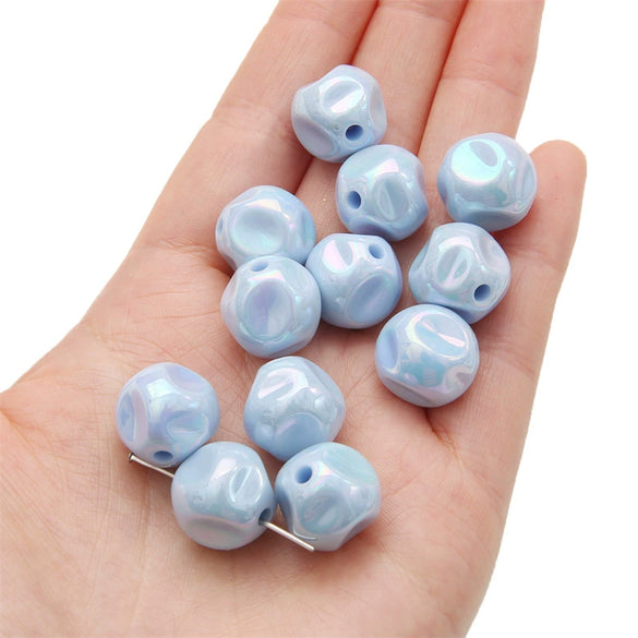 Acrylic Plated Fig Beads Handmade Necklace Bracelet Clothing Accessories