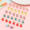 Acrylic Plated Lily Orchid Beads Handmade Necklace Bracelet Clothing Accessories Wholesale