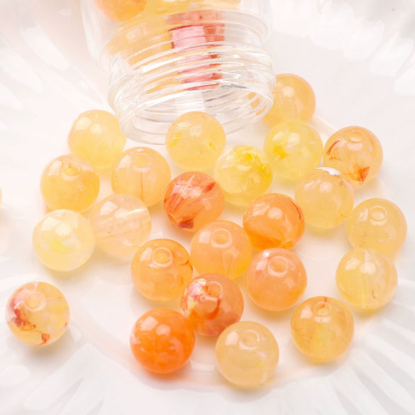 Acrylic Round Beads Handmade Jewelry Accessories Bracelet Mobile Phone Chain