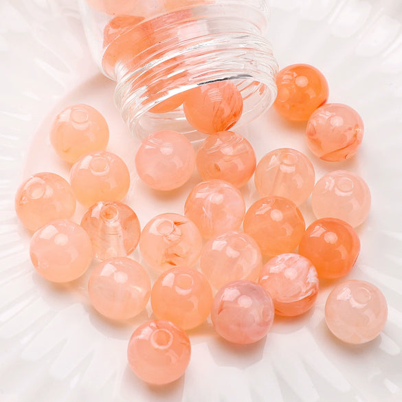 Acrylic Round Beads Handmade Jewelry Accessories Bracelet Mobile Phone Chain