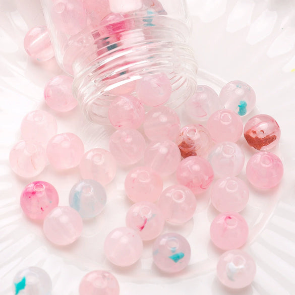 Acrylic Round Beads Handmade Jewelry Accessories Bracelet Mobile Phone Chain