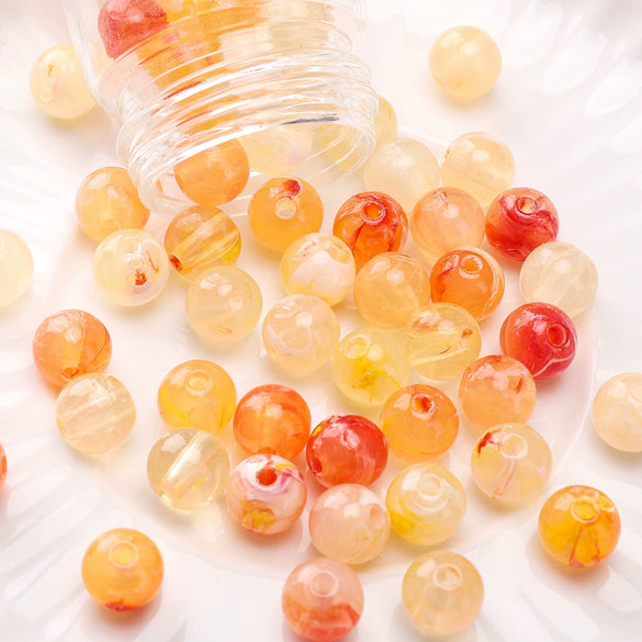 Acrylic Round Beads Handmade Jewelry Accessories Bracelet Mobile Phone Chain