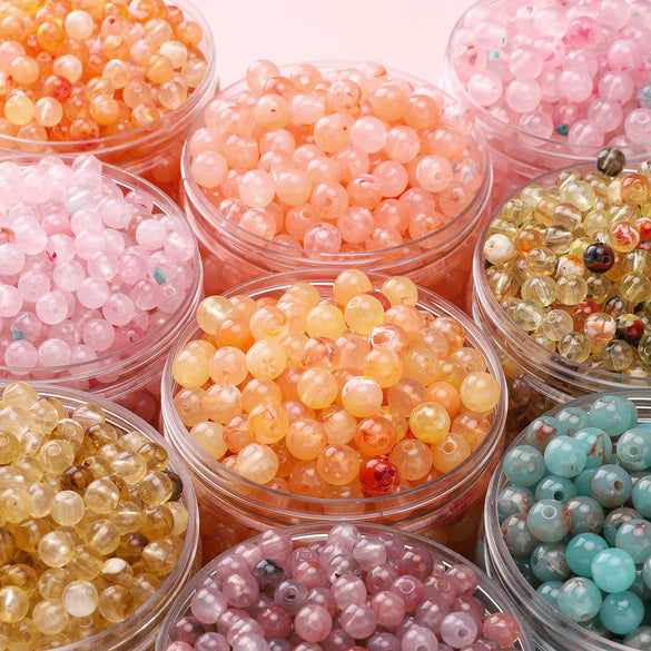 Acrylic Round Beads Handmade Jewelry Accessories Bracelet Mobile Phone Chain