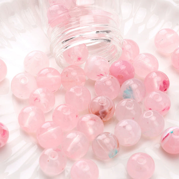 Acrylic Round Beads Handmade Jewelry Accessories Bracelet Mobile Phone Chain