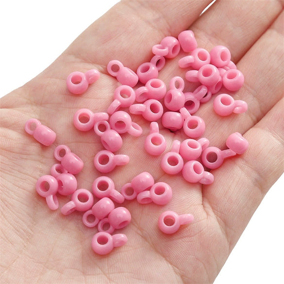 Acrylic Round Beads Handmade Jewelry Material For Earrings And Necklace