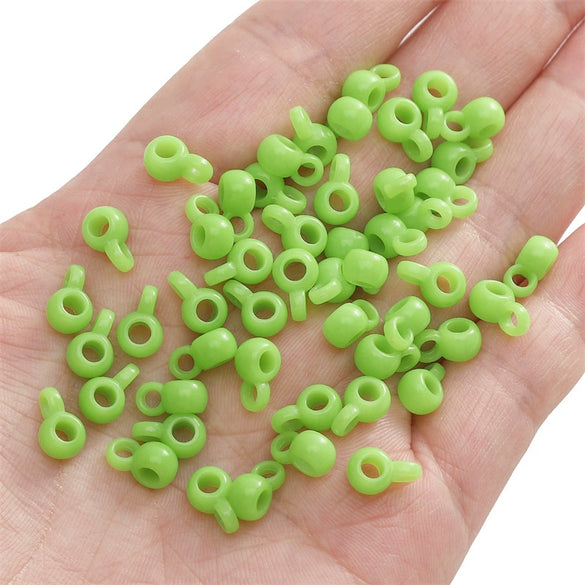 Acrylic Round Beads Handmade Jewelry Material For Earrings And Necklace