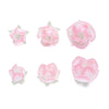 Acrylic Simple Style Handmade Peach Blossom Pendant Beaded Jewelry Accessories Bracelet Necklace