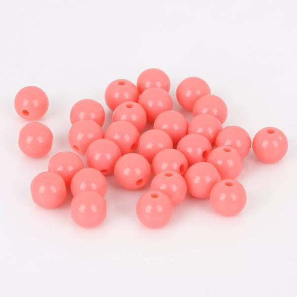 Acrylic Solid Beads Handmade Mobile Phone Chain Necklace Accessories