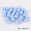 Acrylic Solid Beads Handmade Mobile Phone Chain Necklace Accessories