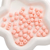 Acrylic Solid Color Square Loose Beads For Handmade Diy Bracelet And Mobile Phone Chain Accessories