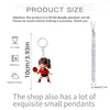 Acrylic Sports Cartoon Characters Basketball Football Theme Keychain 2D Doublesided Printing