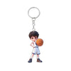 Acrylic Sports Cartoon Characters Basketball Football Theme Keychain 2D Doublesided Printing