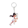 Acrylic Sports Cartoon Characters Basketball Football Theme Keychain 2D Doublesided Printing