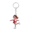 Acrylic Sports Cartoon Characters Basketball Football Theme Keychain 2D Doublesided Printing