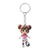 Acrylic Sports Cartoon Characters Basketball Football Theme Keychain 2D Doublesided Printing