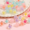 Acrylic Square Beads For Handmade Bracelet And Necklace Accessories Sweet Style Geometric Pattern